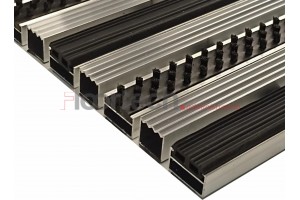 Решетка Floortech с резиной и скребком и щётка 